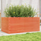 Jardinera 4 niveles madera maciza de pino blanca 80,5x79x36 cm