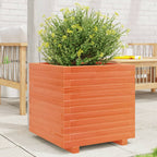 Jardinera acero blanco 32x29x75 cm