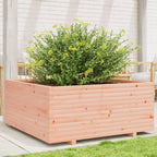 Jardinera acero blanco 32x29x75 cm