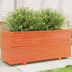 Jardinera acero blanco 32x29x75 cm