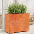 Jardinera acero blanco 32x29x75 cm
