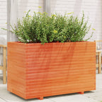 Jardinera acero blanco 32x29x75 cm