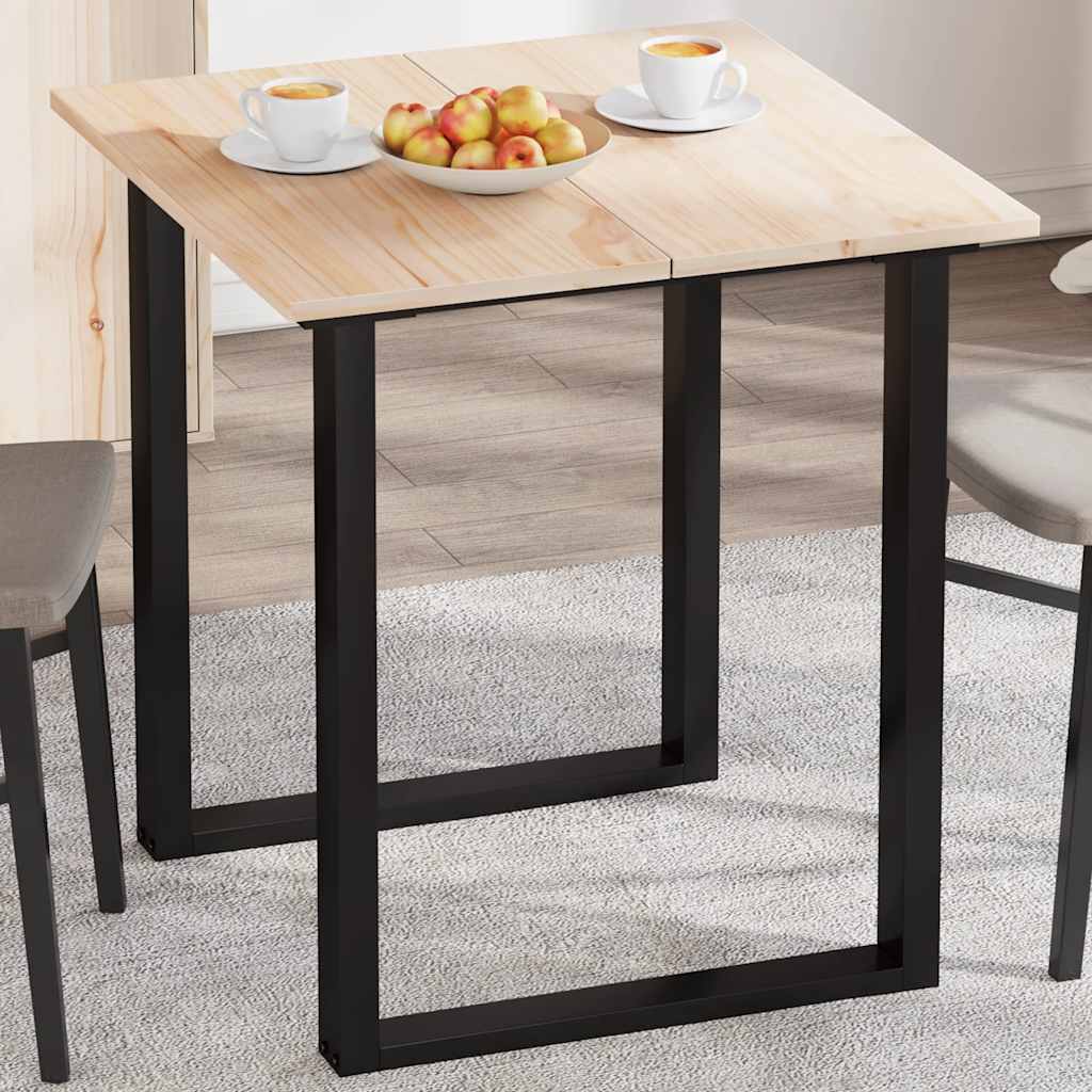 Tablero de mesa rectangular 2 uds madera de pino 60x30x1,7 cm