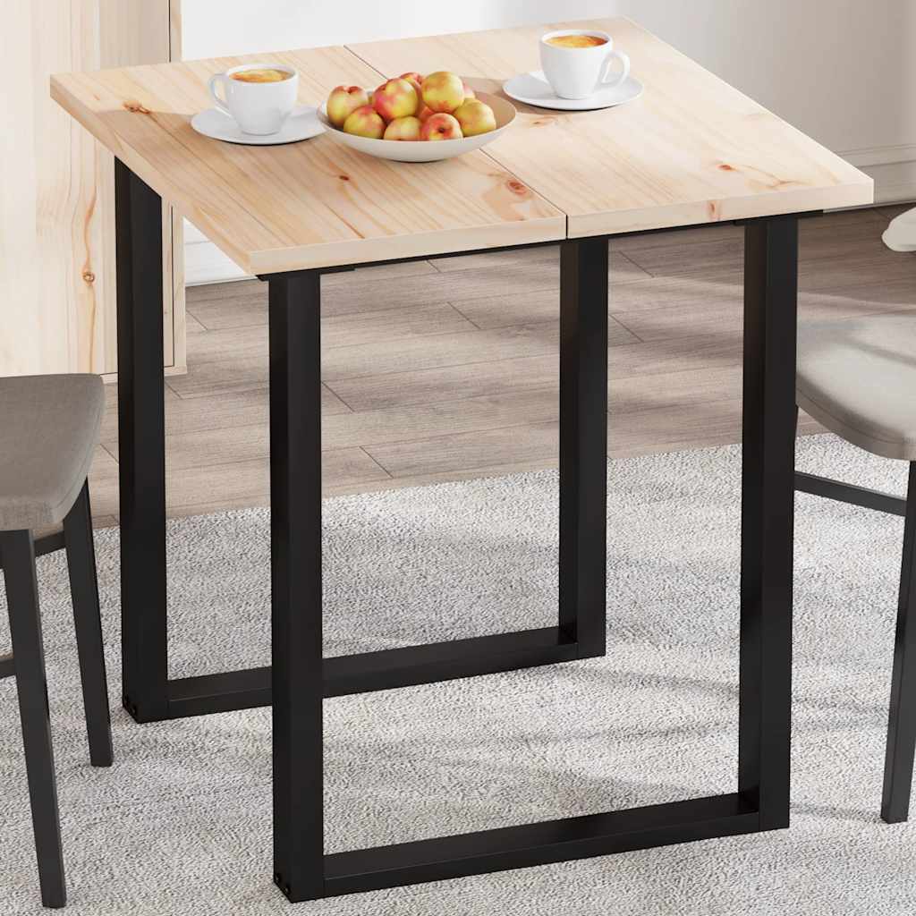 Tablero de mesa rectangular 2 uds madera de pino 60x30x1,7 cm