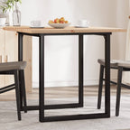 Mesa de comedor 140x70x75 cm madera maciza acacia