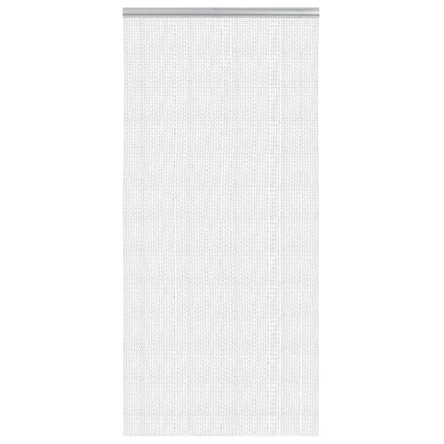 Rede mosquiteira de corrente para porta em alumínio 100x200 cm