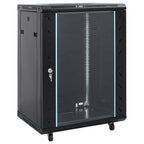 Armario de red 15U con patas giratorias, 19", IP20, 60 x 45 x 86 cm