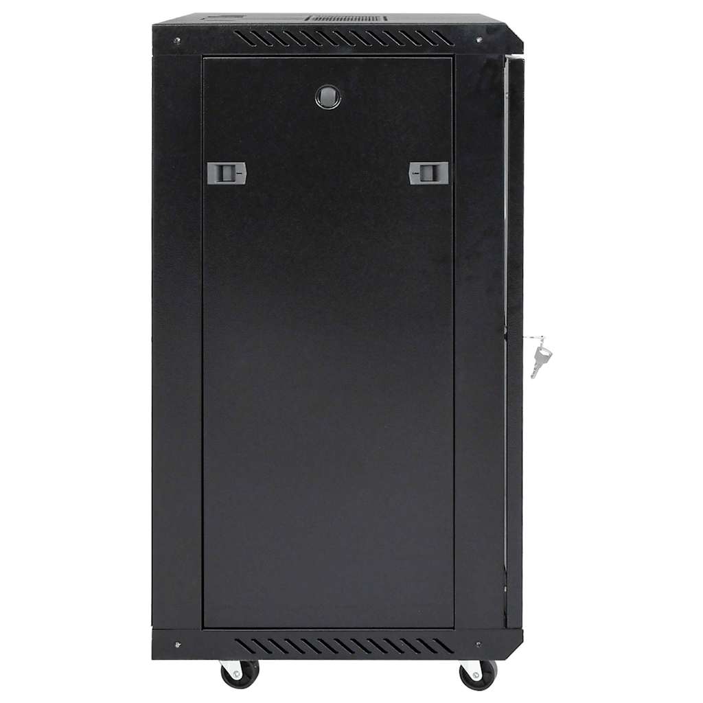 Armario de red 15U con patas giratorias, 19", IP20, 60 x 45 x 86 cm