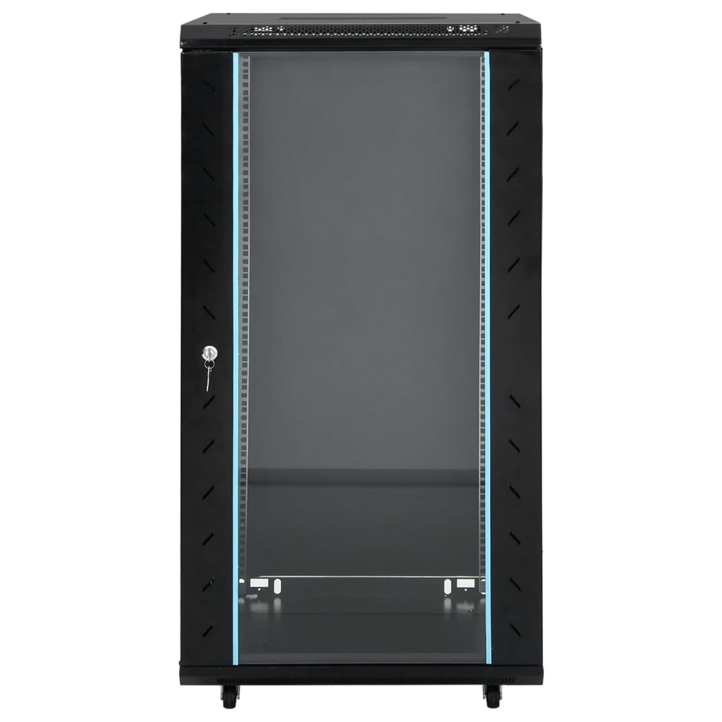 Armario de red 22U con patas giratorias, 19", IP20, 60 x 60 x 120 cm