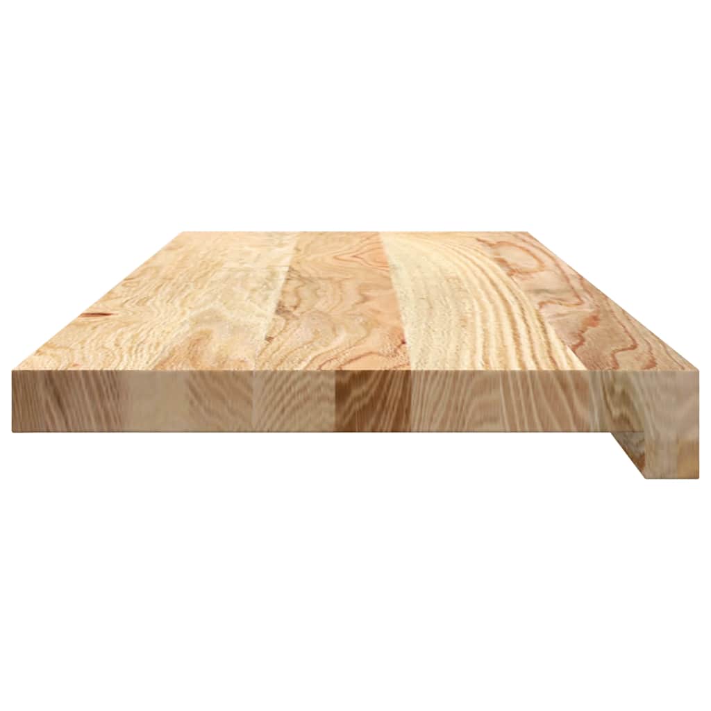 Peldaños de escalera 12 uds madera maciza 70x30x2 cm