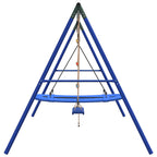 Juego de columpios con columpio, escalera y columpio nido