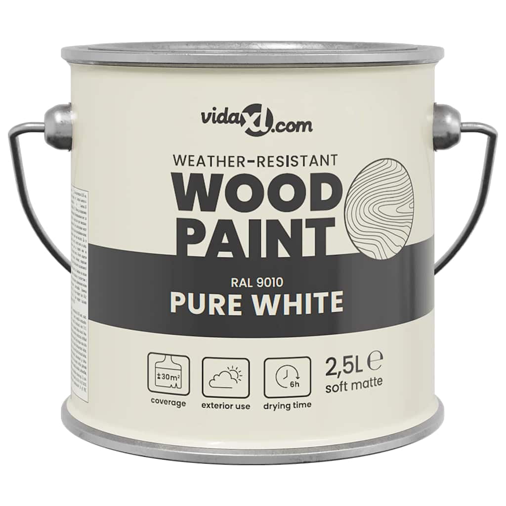 Pintura para madera 2,5 L Impresión en pared