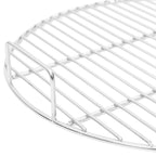 Parrilla redonda de BBQ con asas acero inoxidable 304 Ø44,5 cm