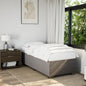 Estructura de cama sin colchón madera maciza pino 75x190 cm
