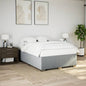 Cama sin colchón blanca 180x200 cm madera de ingeniería