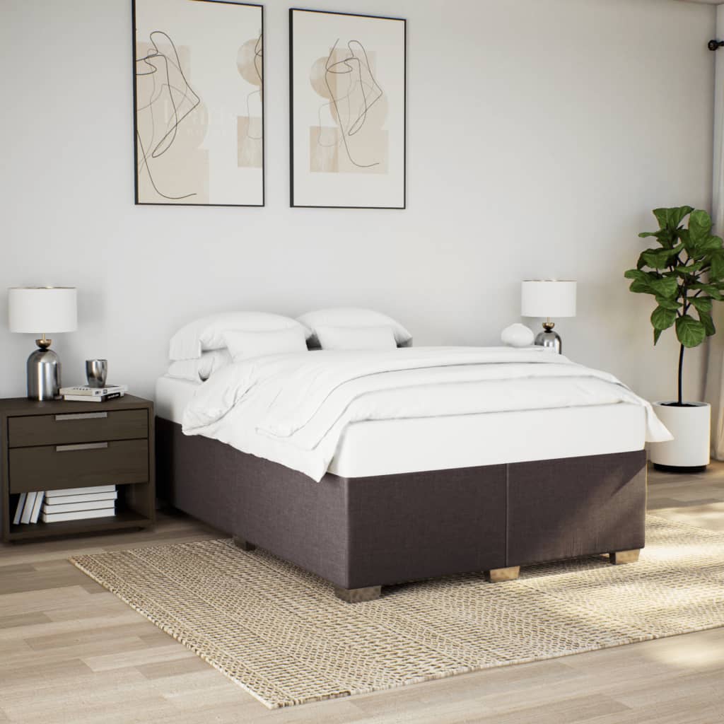 Cama sin colchón madera maciza pino marrón cera 80x200 cm