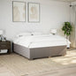 Cama sin colchón blanca 180x200 cm madera de ingeniería