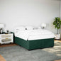 White bed frame without mattress 180x200 cm engineered wood