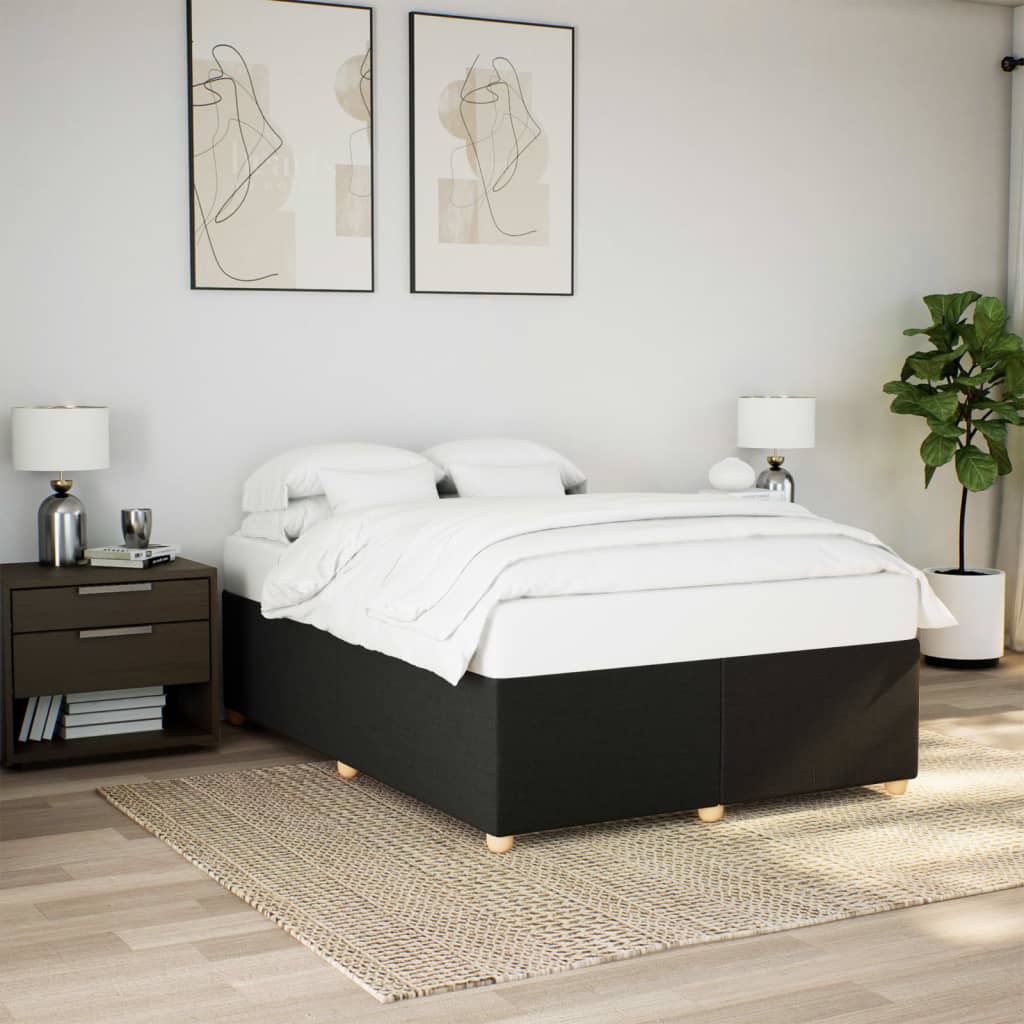 Cama sin colchón madera maciza pino marrón cera 80x200 cm