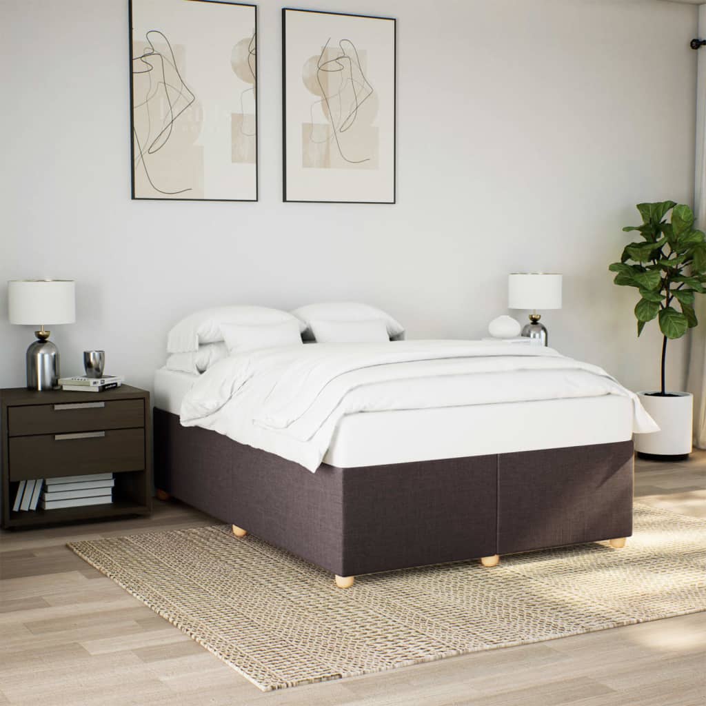 Cama sin colchón blanca 180x200 cm madera de ingeniería