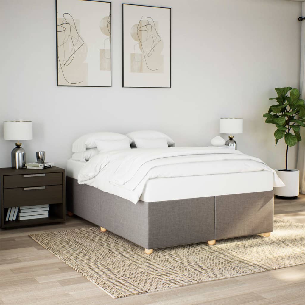 Cama sin colchón blanca 180x200 cm madera de ingeniería