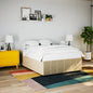 Cama sin colchón blanca 180x200 cm madera de ingeniería