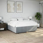 Cama sin colchón blanca 180x200 cm madera de ingeniería