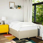 Estructura de cama sin colchón madera maciza pino 75x190 cm