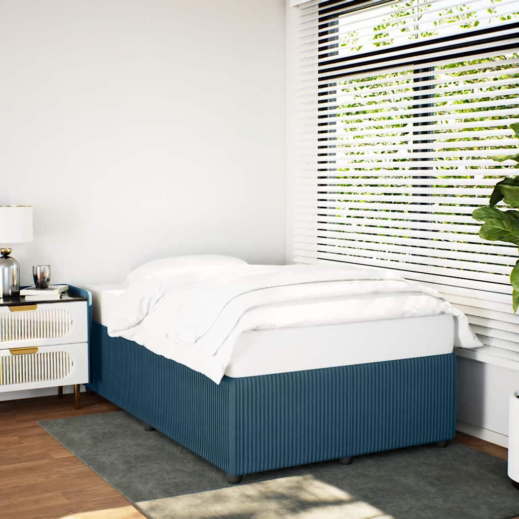 Cama sin colchón madera maciza pino marrón cera 80x200 cm