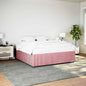 White bed frame without mattress 180x200 cm engineered wood