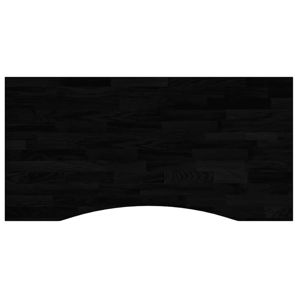 Tablero escritorio 100x50x2,5cm rectangular madera maciza roble