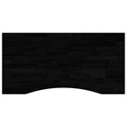 Tablero escritorio 100x50x2,5cm rectangular madera maciza roble
