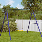 Columpio para niños individual con cuerda ajustable amarillo
