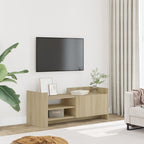 Mueble para TV acero laminado en frío blanco 202x39x43,5 cm