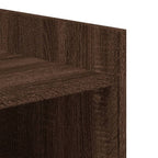 Zapatero madera de ingenería marrón roble 52x37,5x100 cm