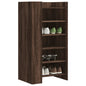 Zapatero madera de ingenería marrón roble 52x37,5x100 cm