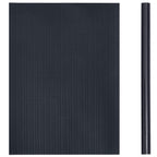 Pantallas de Privacidad para el Jardín 2 pcs Gris oscuro PVC