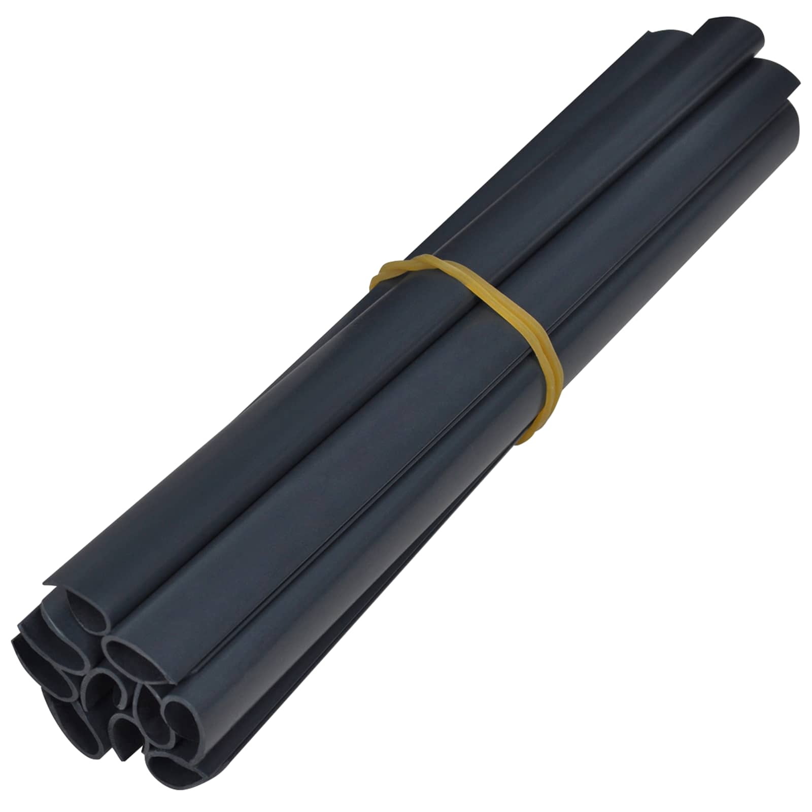 Pantallas de Privacidad para el Jardín 2 pcs Gris oscuro PVC