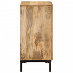 Aparador de madera maciza de mango 53x35x72 cm