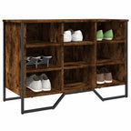 Muebles zapateros 2 uds contrachapada blanco 27,5x27x102 cm
