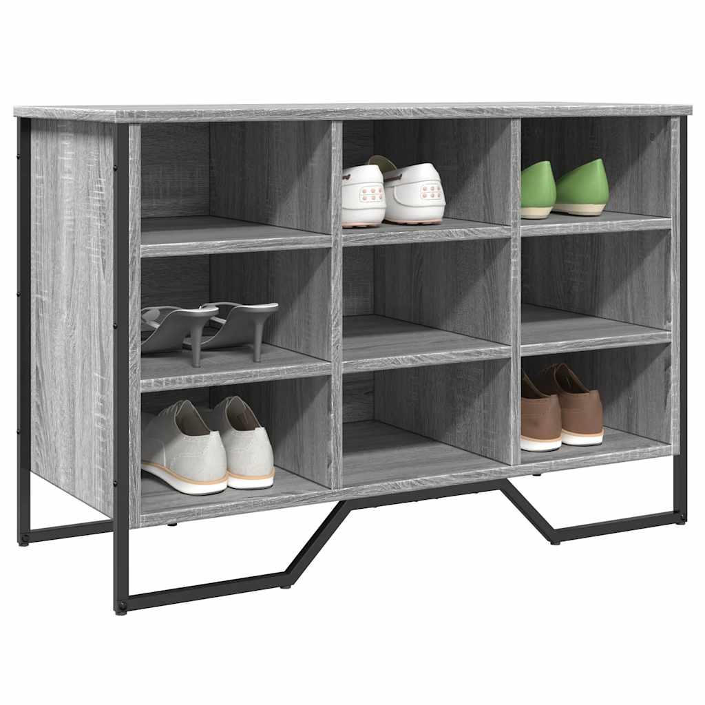 Muebles zapateros 2 uds contrachapada blanco 27,5x27x102 cm