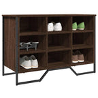 Muebles zapateros 2 uds contrachapada blanco 27,5x27x102 cm