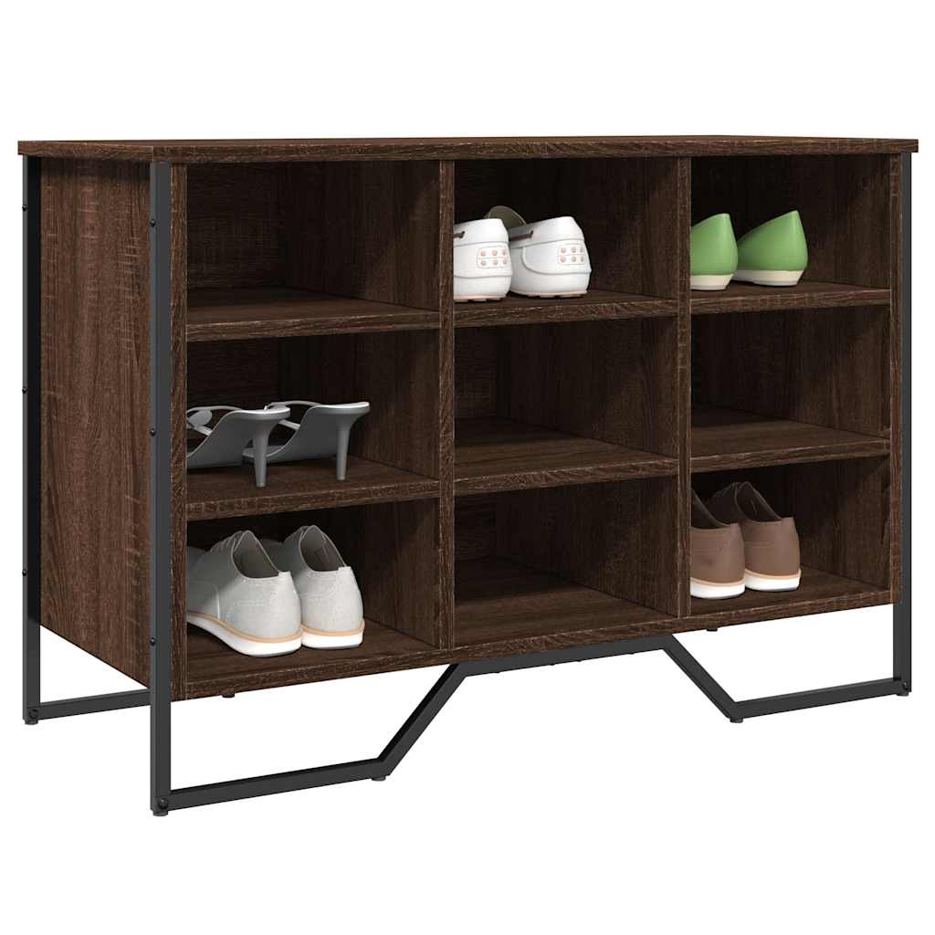Muebles zapateros 2 uds contrachapada blanco 27,5x27x102 cm