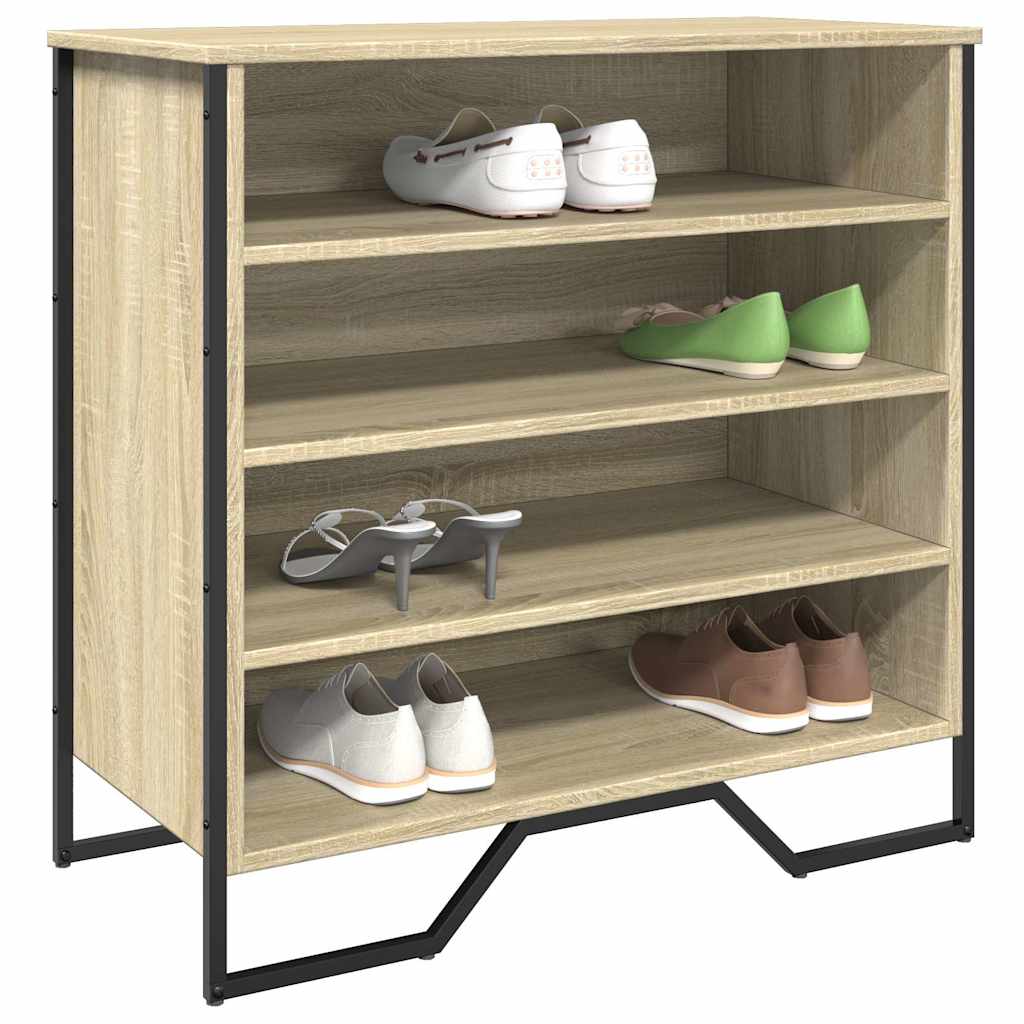 Muebles zapateros 2 uds contrachapada blanco 27,5x27x102 cm