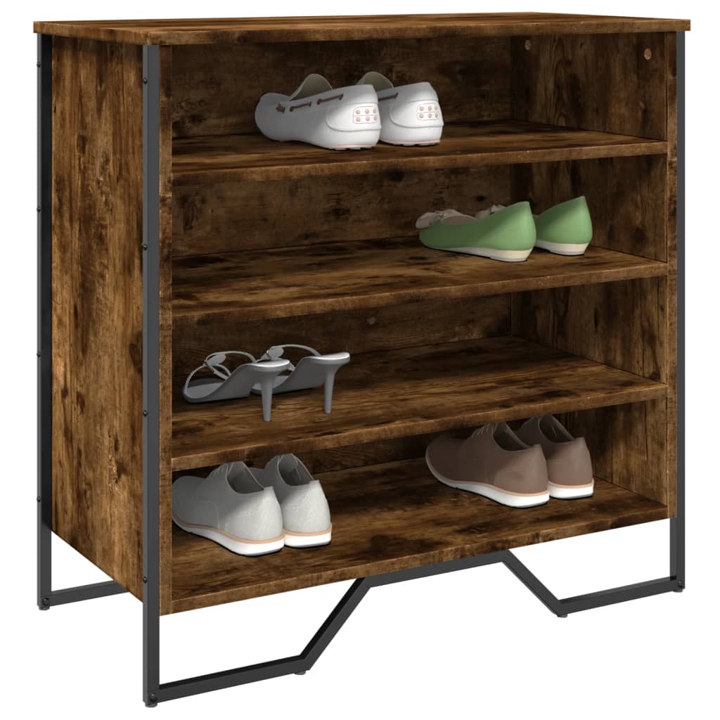 Muebles zapateros 2 uds contrachapada blanco 27,5x27x102 cm