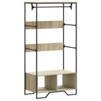 Armario de madera de ingeniería roble Sonoma 90x50x180 cm