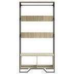 Armario de madera de ingeniería roble Sonoma 90x50x180 cm