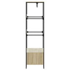 Armario de madera de ingeniería roble Sonoma 90x50x180 cm