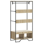 Armario de madera de ingeniería roble Sonoma 90x50x180 cm