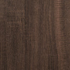 Muebles de recibidor 4 piezas madera de ingeniería marrón roble